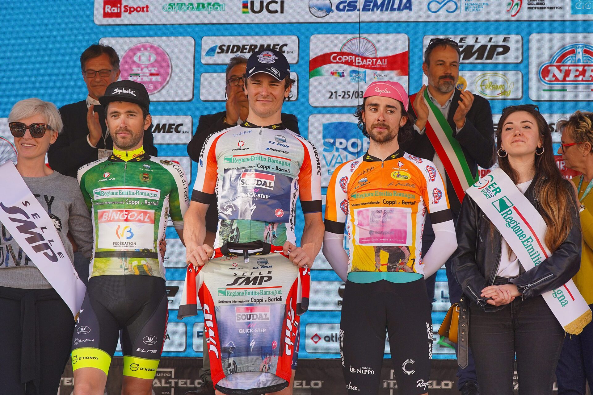 A CAVAGNA, LA TAPPA, E A SCHMID LA CLASSIFICA DELLA COPPI E BARTALI