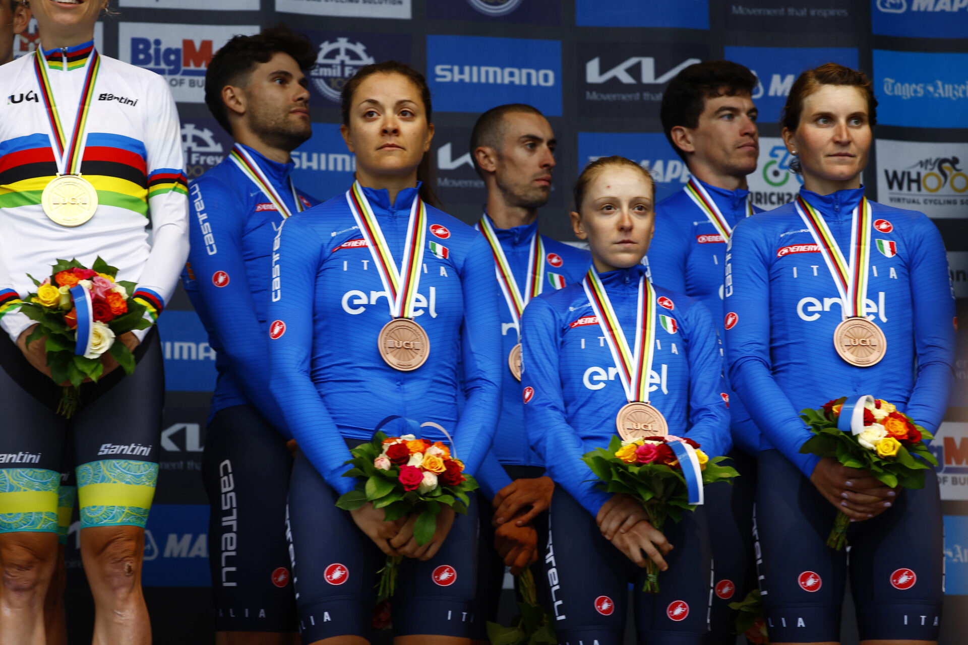 ITALIA AL 3° POSTO NELLA MIX RELAY MONDIALE