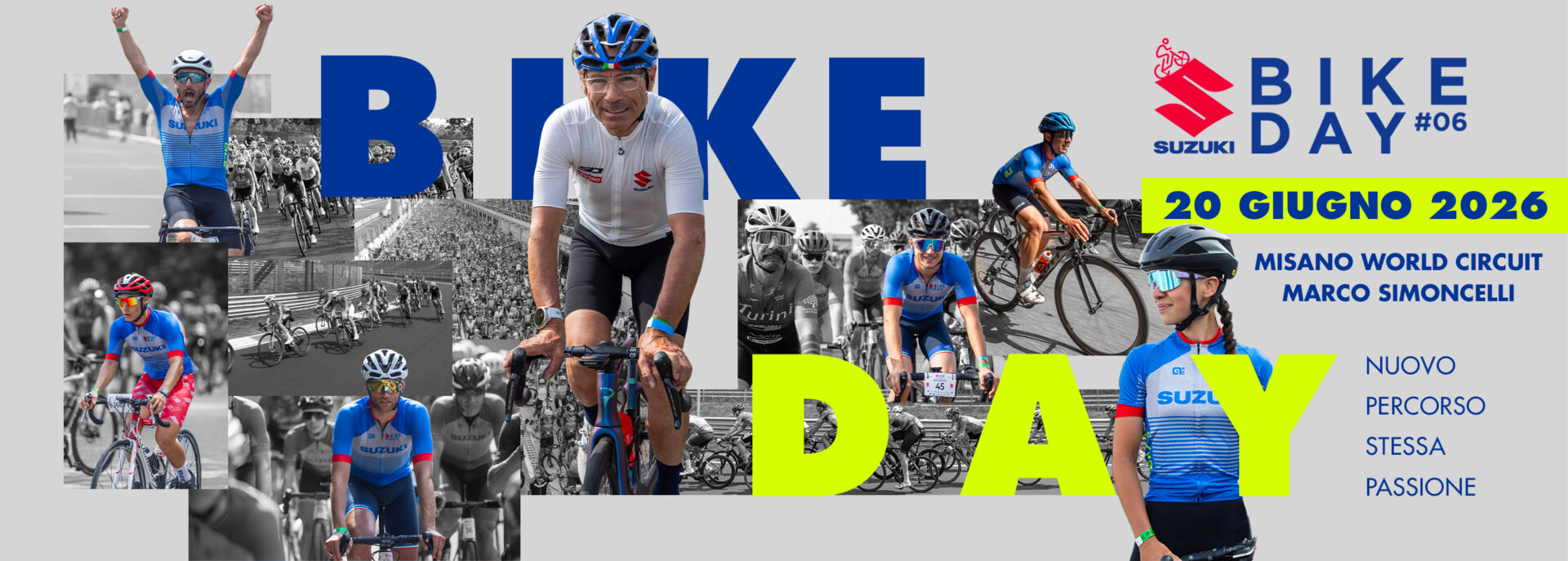 20 GIUGNO SUZUKI BIKE DAY: UNA GIORNATA SPECIALE PER PEDALARE IN SICUREZZA