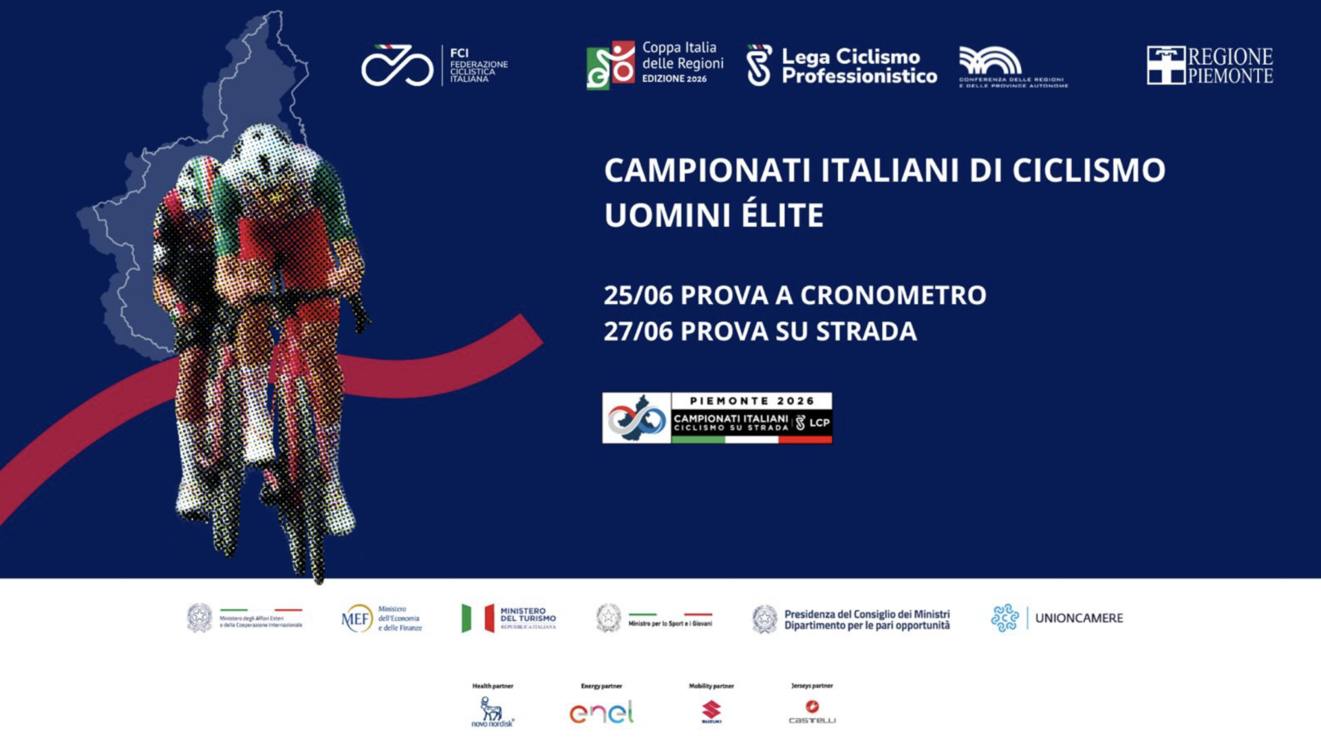 LE PROCEDURE DI ACCREDITO PER I CAMPIONATI ITALIANI STRADA E CRONO