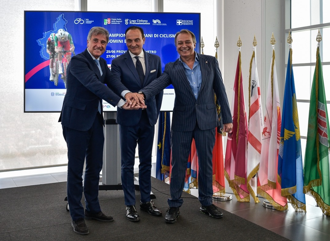 PRESENTATI I CAMPIONATI ITALIANI STRADA E CRONO 2026