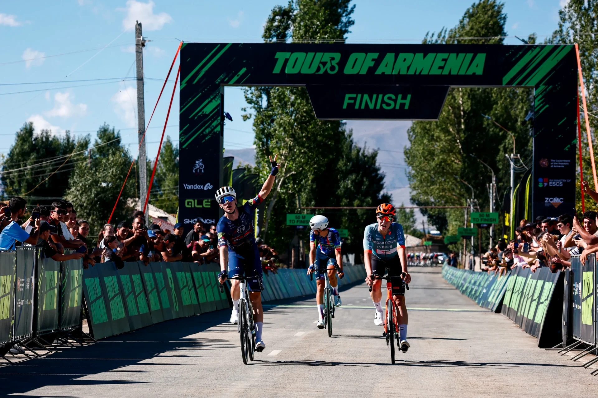 MICHAL POMORSKI È LA PRIMA MAGLIA ROSSA DEL TOUR OF ARMENIA  FUGA VINCENTE PER IL VENTITREENNE POLACCO DELLA ATT INVESTMENTS